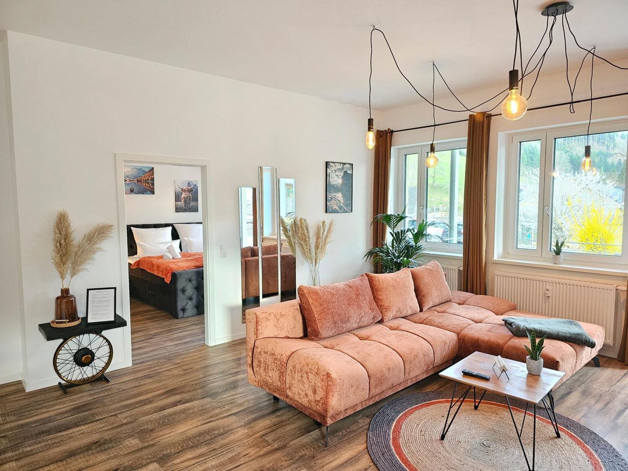 Design-Apartment I Black Forest I Boxspring I Nespresso I Spielplatz Oberharmersbach Exterior photo